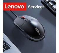 Shein Ratón con cable silencioso M280, negro clásico, para uso en oficina/hogar/negocios, conexión USB, compatible con computadora de escritorio y portátil