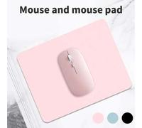 Shein Ratón inalámbrico Bluetooth con alfombrilla compatible con iPad, Surface Pro, MacBook Pro/Air, ratón inalámbrico Bluetooth para iMac, portátil, ratón