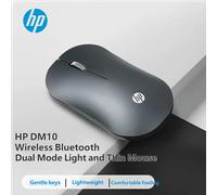Shein Ratón inalámbrico Bluetooth HP DM10, modo dual, portátil, ligero, adecuado para PC, portátil, dispositivos Bluetooth, ratón HP original