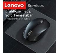 Shein Ratón inalámbrico, ligero y compacto, ratón silencioso para oficina, diseño ergonómico, compatible con múltiples plataformas, funciona con batería de