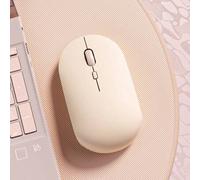 Shein Ratón inalámbrico silencioso - Diseño ergonómico para diestros, conexión estable de 2.4GHz, apto para ordenadores de escritorio y portátiles