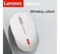Shein Ratón inalámbrico silencioso Lenovo, ratón de computadora, ratón para juegos - Diseño ergonómico para mano derecha, conexión confiable de 2.4GHz - Ade