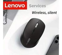 Shein Ratón inalámbrico silencioso Lenovo, ratón de computadora, ratón para juegos - Diseño ergonómico para mano derecha, conexión confiable de 2.4GHz - Ade