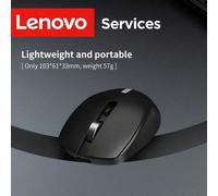 Shein Ratón inalámbrico USB Lenovo N220, agarre silencioso y cómodo, para oficina, hogar y juegos, compatible con escritorio y portátil