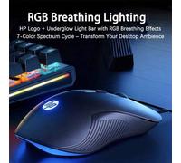 Shein Ratón para juegos M280 Efecto de iluminación RGB dinámico genial / sensación simétrica ergonómica Posicionamiento de alta precisión Definición de macr
