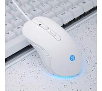Shein Ratón para juegos M280 Iluminación dinámica RGB colorida Sensor óptico de alta precisión Diseño ergonómico simétrico 6 botones programables Periférico