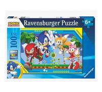 Shein RAVENSBURGUER PUZLE - SONIC THE HEDGEHOG 100 PIEZAS XXL, REFERENCIA 01134, ENVÍO URGENTE 24-72 HORAS, TIENDA CON LICENCIA OFICIAL, JUGUETES, VIDEOJUEG