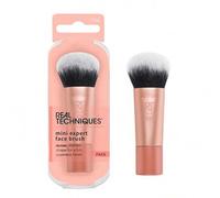 Shein Real Techniques Mini Tamaño de Viaje Pincel Experto para Maquillaje de Rostro para Base Oro Rosa, Pincel Multiusos para Maquillaje Líquido, Crema y Po