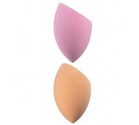 Shein Real Techniques Pastel Pop Duo MCs Huevos de Maquillaje Naranja y Rosa 2 Esponjas de Maquillaje para Maquillaje Líquido & Crema, Esponja Mezcladora de