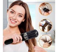 Shein Recortador automático de puntas abiertas, eliminador de puntas abiertas, cabello dañado y quebradizo, herramienta de arreglo del cabello para hombres