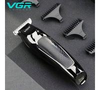 Shein Recortadora de cabello inalámbrica VGR, recortadora de cabello portátil para viajar con modelo de carga, recortadora de cabello profesional para hombr
