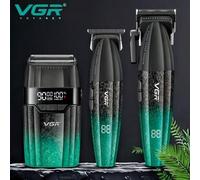 Shein Recortadora de cabello VGR Profesional, 9000 RPM, Set de recortadora ajustable con movimiento recíproco, Afeitadora eléctrica, Recortadora para hombre