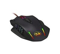 Shein Redragon m908 impact raton gaming usb 12400dpi - 18 botones programables - iluminacion rgb - peso regulable - uso diestro - cable de 1.80m
