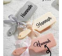 Shein Regalo de Navidad / Regalo de Navidad 1 pieza Peine personalizado, Cepillo de pelo personalizado, Peine de pelo grabado a medida, Regalo de dama de ho