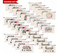 Shein Regalo del Día del Maestro, Kit de Supervivencia del Maestro, Mejor Regalo para Maestros, Estuche Cosmético y Estuche de Lápices para Útiles Escolares