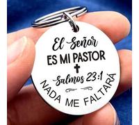 Shein Regalos cristianos de San Valentín, regalos navideños cristianos, llavero con versículo bíblico, regalos de Pascua para amigos, accesorios para el aut