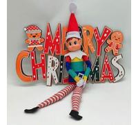 Shein Regalos de Navidad, muñeco de Navidad en el estante, elfos navideños traviesos, muñeco de niño con sombrero, elfos que se portan mal, familia navideña