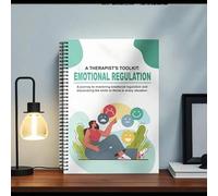 Shein Regulación emocional, Conjunto súper de cuaderno de trabajo de gestión emocional, Hojas de ejercicios terapéuticos, Autorregulación, Rincón tranquiliz