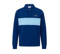 Shein Relaxed Men's Polo Rugby Shirt Blue