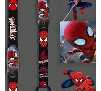 Shein Reloj adolescente de Spider-Man que brilla en la oscuridad, reloj electrónico con protector de pantalla de Spider-Man, reloj electrónico LED para niño