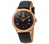 Shein Reloj automático para hombres Orient 2nd Generation Bambino, esfera negra clásica FAC00006B0