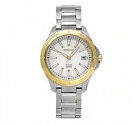 Shein Reloj de hombre SEIKO de energía solar, de negocios casual, resistente al agua, de cuarzo SNE084J1