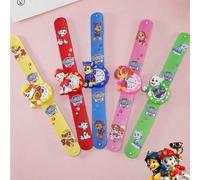 Shein Reloj de Paw Patrol para adolescentes, reloj pulsera divertido, reloj electrónico de pulsera de silicona para adolescentes, disponible en varios color