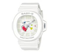 Shein Reloj de pulsera CASIO G-Shock - BGA-10-7AER correa color: Blanco Dial Blanco Unisex