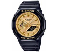 Shein Reloj de pulsera CASIO G-Shock - GA-2100GB-1AER correa color: Negro Dial Champán Hombre