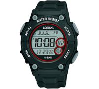 Shein Reloj de pulsera LORUS Sports - R2329PX9 correa color: Negro Dial LCD Negro Unisex