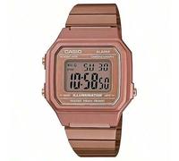 Shein Reloj digital deportivo de moda para hombre/mujer A168WA-1, reloj cuadrado con correa de acero inoxidable retro, calendario, alarma y cronómetro, resi