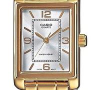 Shein Reloj Elegante de Vestir Metalico Dorado Analogico Original Casio LTP-1234PG-7A Nuevo