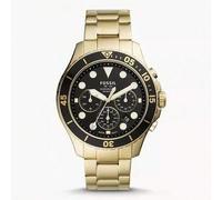 Shein Reloj Fossil Raquel de acero inoxidable con tono dorado FS5727