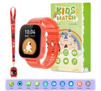 Shein Reloj inteligente 4G para niños, reloj inteligente para niños con teléfono y llamada de emergencia SOS, reloj de pulsera para niños niño niña, con vid