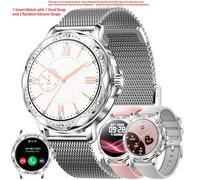 Shein Reloj inteligente para hombres y mujeres con función telefónica, reloj inteligente para hombres, reloj inteligente de fitness para hombres: integració