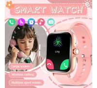 Shein Reloj inteligente para niños, apariencia de moda, aplicable a una variedad de idiomas, llamada inalámbrica, función de recordatorio de mensajes, regis