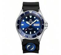 Shein Reloj mecánico automático ORIENT importado de Japón con diseño oriental de doble león, reloj deportivo y de buceo resistente al agua para hombres, rel