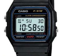 Shein Reloj Retro Vintage Digital Original Casio F91W-1E Nuevo