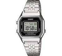Shein Reloj Retro Vintage Original Plateado Digital Casio LA680WEA-1E Nuevo