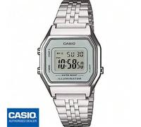 Shein Reloj Retro Vintage Original Plateado Digital Casio LA680WEA-7E Nuevo