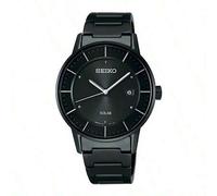 Shein Reloj solar para hombre Seiko Spirit SNE189J1 - Caja de acero inoxidable con baño de ión negro y cristal de zafiro