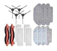Shein Repuestos compatibles para Mi Robot Aspirador Mopa 2S / Mopa P / Mopa Pro / XMSTJQR2S / STYTJ02YM: Cepillo lateral principal, Filtro HEPA, Mopa