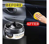 Shein Restaurador de cristalización de piezas de plástico para automóvil, pasta de cera para reparar y dar brillo al salpicadero negro interior, restaurador