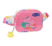 Shein Riñonera Infantil Niña Peppa Pig "Baby Pig" Para Niños y Niñas - Riñonera de Cintura Ajustable, Ligera y Segura con Diseño Infntil, Ideal para Colegio