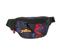 Shein Riñonera Spider-Man "Attack" Diseño Divertido y Práctico | Riñonera Spider-Man "Attack" Con Varios Compartimentos con Cremallera y Cinturón Ajustable,