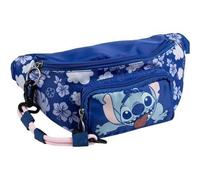 Shein Riñonera Stitch para Niños, Niñas y Adultos - Bolsa de Cintura con Cierre Ajustable, Ideal para Viajes, Excursiones, Deportes o Uso Diario - Diseño Mo