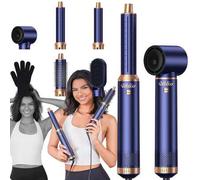 Shein Rizador de cabello automático - Motor sin escobillas | Rizado/Alisado de calidad de salón | Juego de regalo de Navidad y Año Nuevo, esencial para viaj