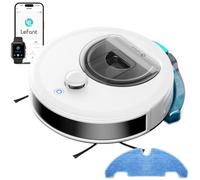 Shein Robot aspirador y fregador LiDAR Lefant M330S, depósito de polvo visible de 450 ml, sistema de evasión de obstáculos P-S-D mejorado de 190°, limpieza