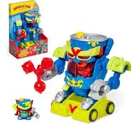 Shein Robot Ultra Striker de la Serie de TV "SuperThings Kazoom Power". Contiene 1 Robot, 1 Muñeco y Accesorio,Entrega 48/72H