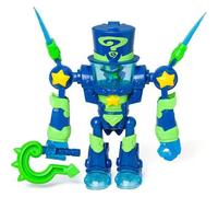 Shein Robot Ultra Striker de la Serie de TV "SuperThings Kazoom Power". Contiene 1 Robot, 1 Muñeco y Accesorio,Entrega 48/72H
